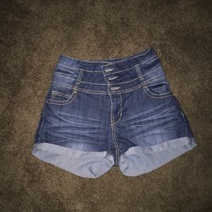 1st Kiss high waisted shorts